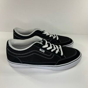 VANS Off The Wall Men's Black White Low Sneakers Size 13 US Lace Up Shoes